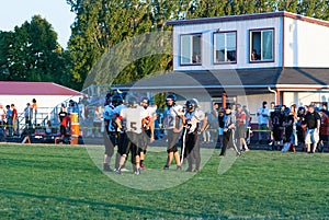 Rural Oregon high school football team.