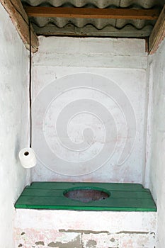 Rural outbuilding, an old fashioned WC