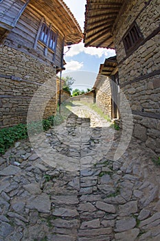 Rural paving in Balkan