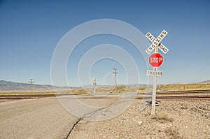 Rural Railroad Crossing Signs