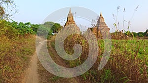 Rural road, Bagan Archaeological Zone.