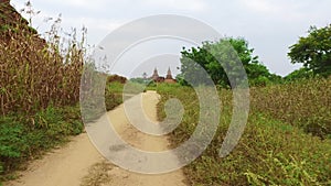 Rural road in Old Bagan
