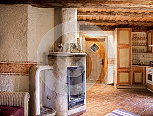 Rural Room with Chimney