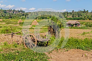 Rural scene near Hsipaw, Myanm photo