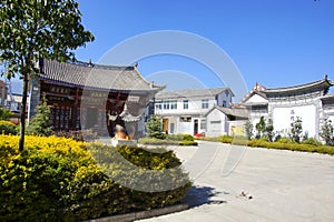 Rural scenery around Erhai lake and Dali, Yunnan province, China