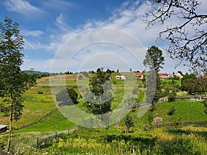 Rural scenery captured in Romania
