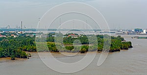 Rural scenery in Vietnam.