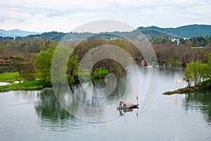 Rural scenery of Wuyuan County, Shangrao City, Jiangxi Province, China