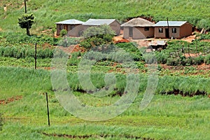 Rural settlement, South Africa