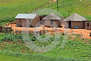 Rural settlement - South Africa photo