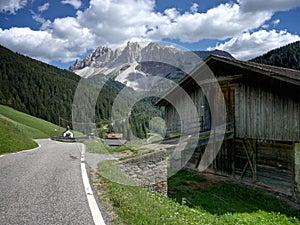 Rural Shed in the Dolomites