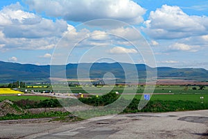 Rural Slovakian landscape