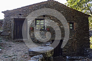 Rural stone house