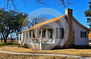 Rural suburban house