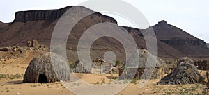 Rural Thatch Huts