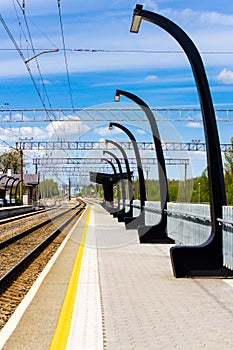 Rural train station