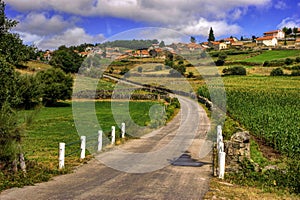 Rural village of Lamas de Olo in Vila Real