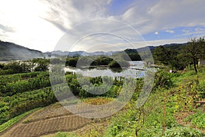 Rural water town of wuyuan county, adobe rgb