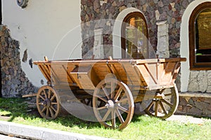 Rural wooden cart