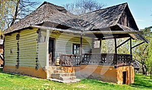 Rural wooden house