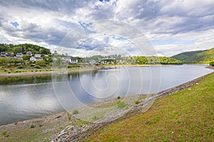 Rurberg and Rursee on a beautiful day in summer