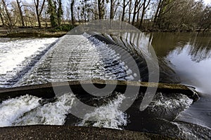 Rurdorf Wehr in Germany, its for watermanagement in nature.