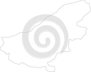 Ruse Bulgaria outline map photo