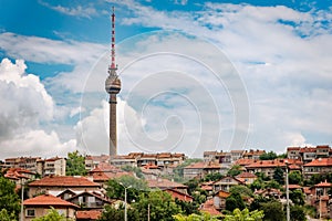 Ruse city in Bulgaria, landscape