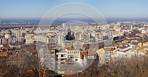 Ruse city, panoramic view