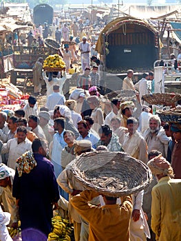 Rush in Fruit and Vegetable Market