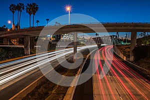 Rush hour in the predawn hours of the commute.