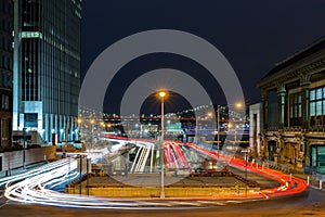 Rush-hour traffic on the FDR drive