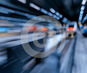 Rushing train abstraction bokeh