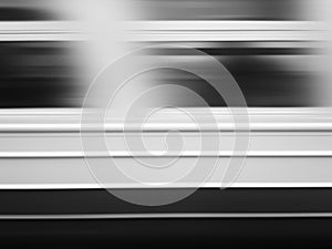 Rushing train motion blur background