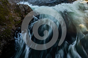 Rushing Water Of Yellowstone River