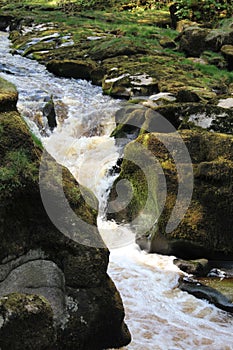 The Rushing Waters - The Strid At Bolton Abbey