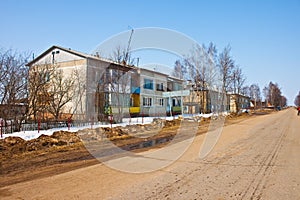 Rusian village Klushino