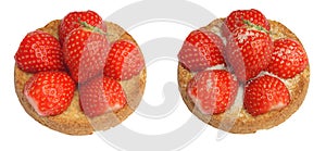 Rusk strawberry photo