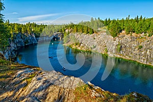 Ruskeala National Park, Marble Canyon, Russia