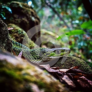Russell\'s Viper in India\'s Lush Forests
