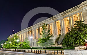 Russell Senate Office Building in Washington DC