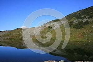 Russet Lake Reflection photo