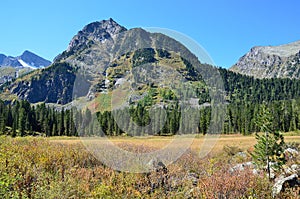   montanas el valle de un rio 