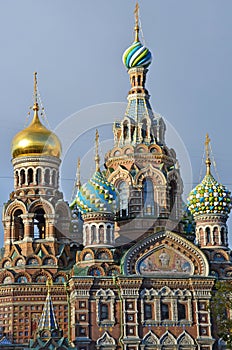 Russia, The Cathedral of the Savior on blood in St. Petersburg
