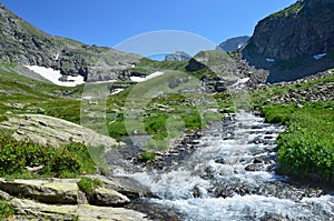 Russia, the Caucasian biosphere reserve, source of the river Imeretinka