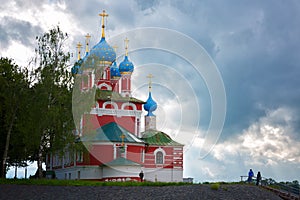 Russia. Church of St. Dmitry on the Blood in Uglich.