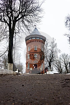 Russia, the city of the Golden Ring. Museum-tower "Old Vladimir