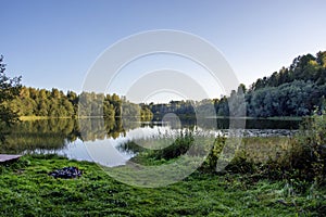 Russia, deep country side, Okulovka area