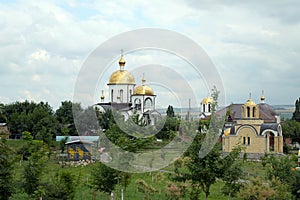 Russia, Essentuki, the Temple complex of Peter and Paul
