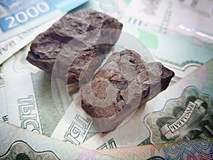 Russia has the main income from the sale of coal exported worldwide